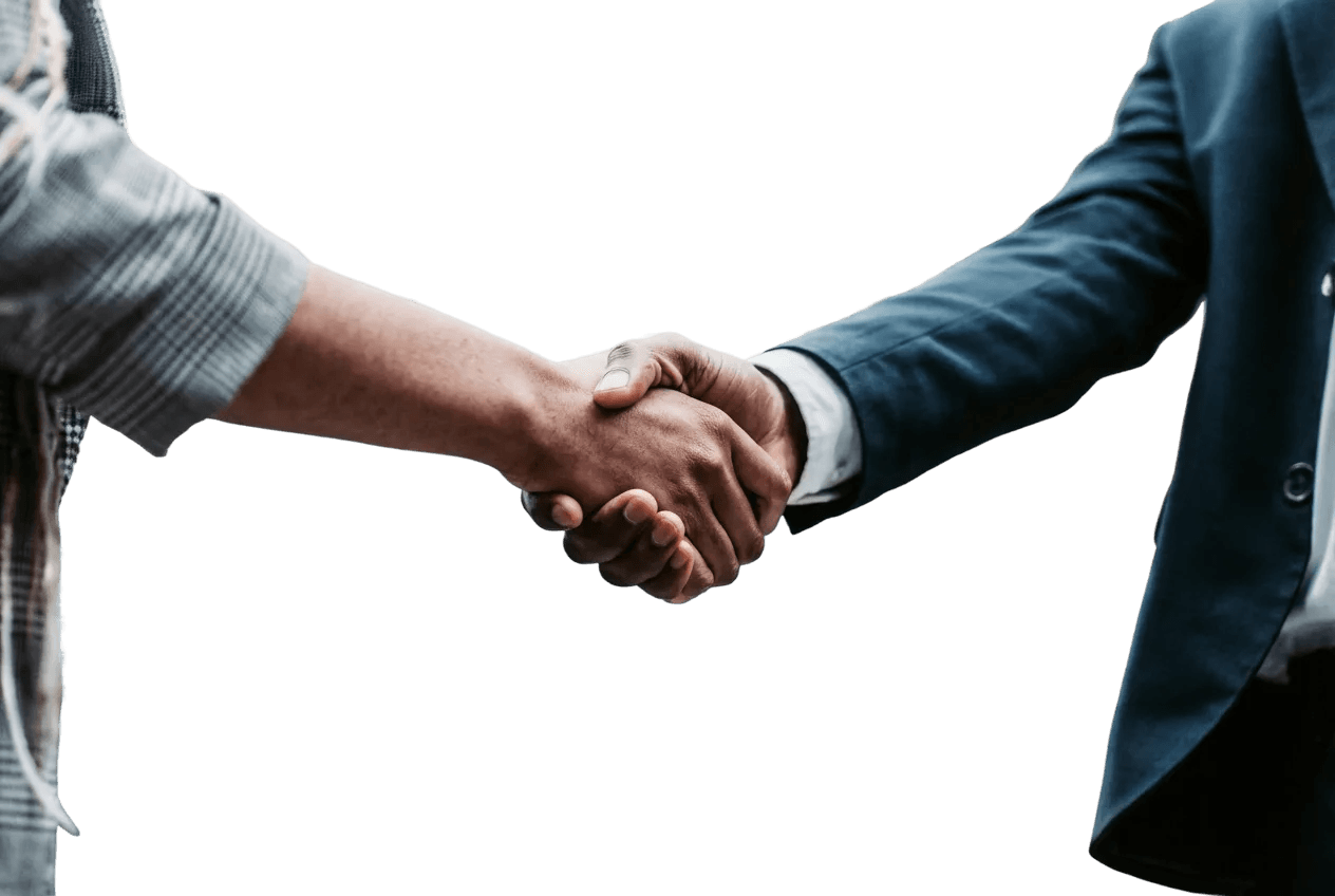 Handshake illustration