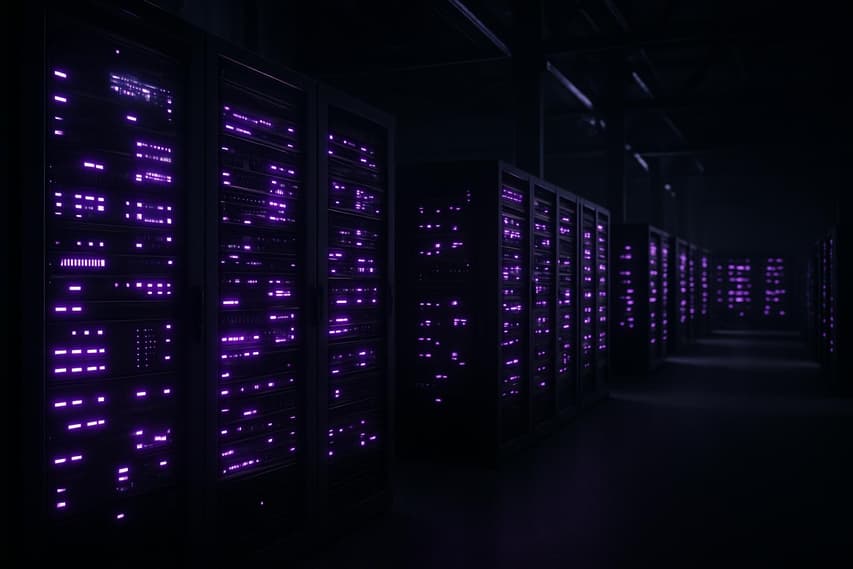 Server rack illustration