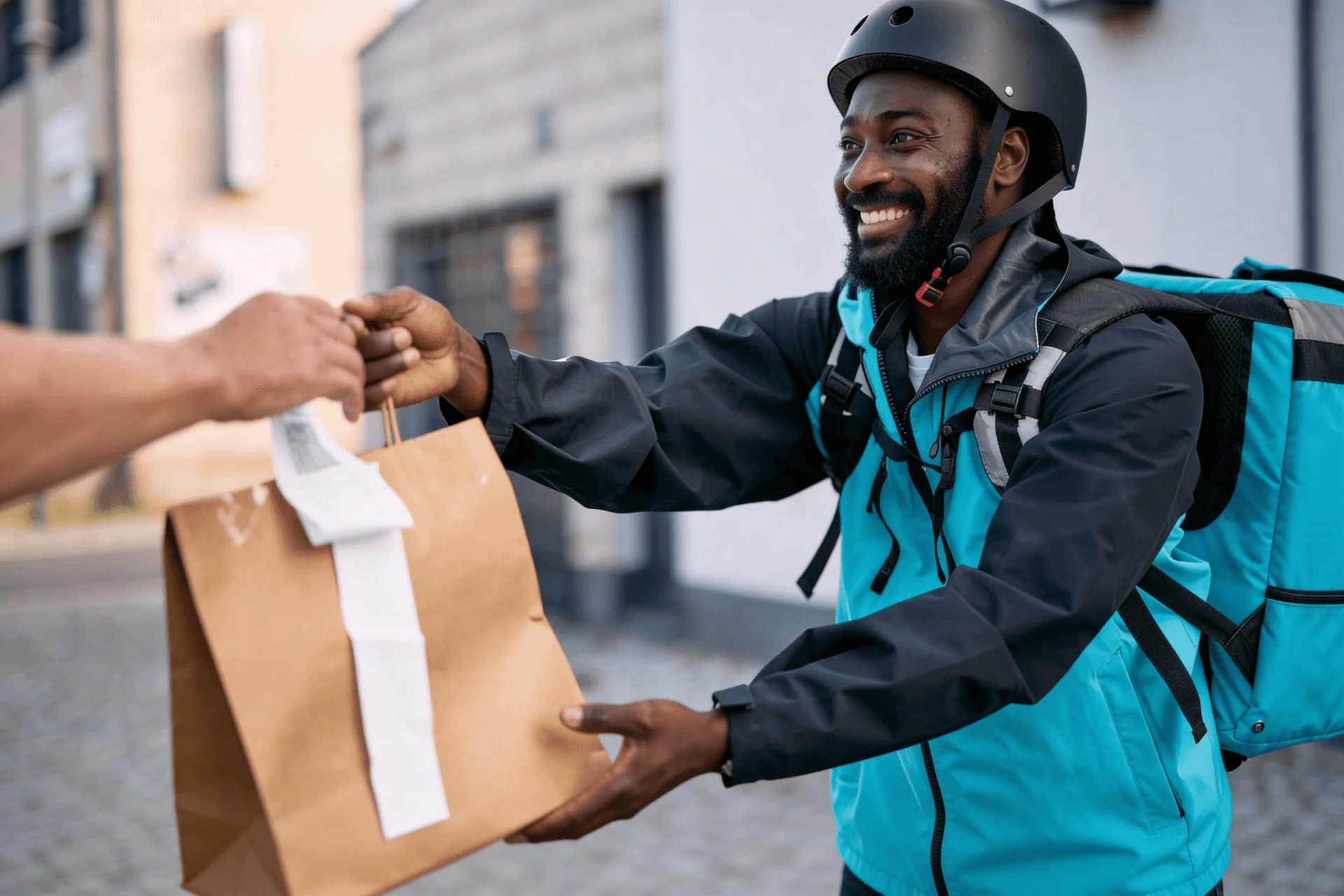 Local delivery courier