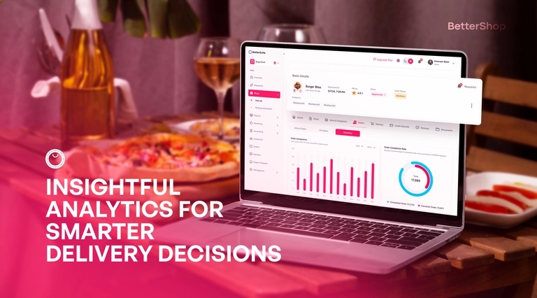 Analytics Dashboard in White Label Food Delivery App for Smarter Decisions