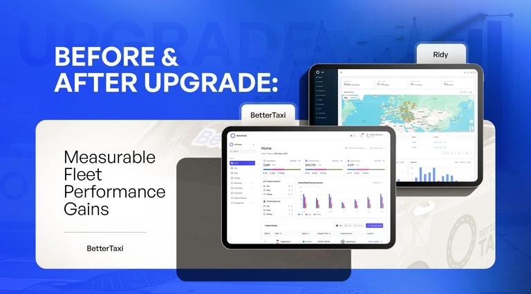 Taxi Dispatch Software Upgrade – Fleet Efficiency Comparison
