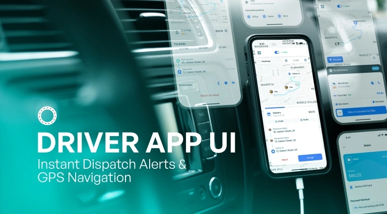 Taxi Dispatch Driver App with GPS and Alerts