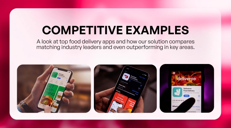 Food Delivery App Development Company Comparison Chart