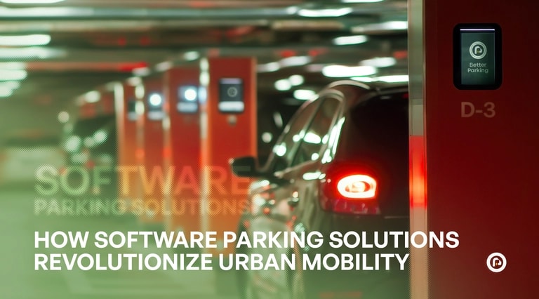 Parking Software Solutions for Urban Mobility Management