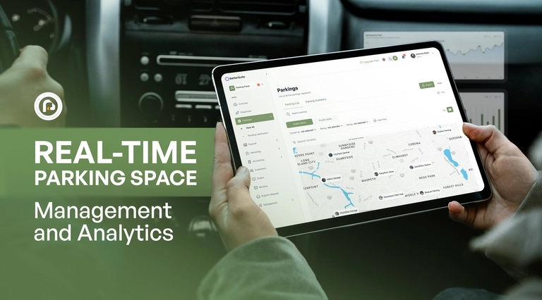 Modern Parking Management Software Dashboard