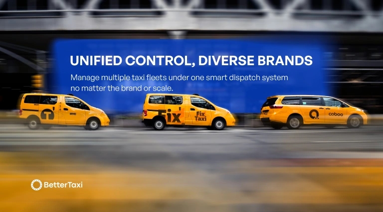 Partner Portal Managing Multiple Fleets and Taxis