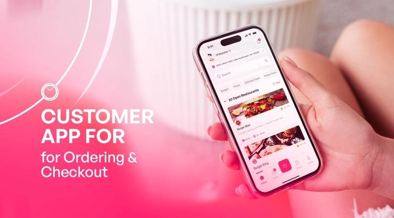 Food Delivery Business Customer App with Restaurant Menu