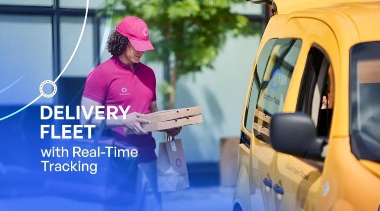 Online Food Delivery Fleet and Real-Time Driver Tracking