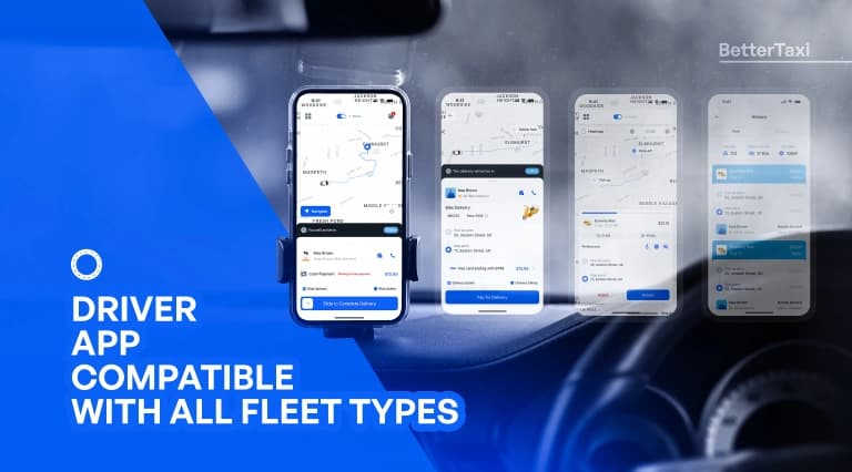 Driver App for Universal Taxi Dispatch – All Fleet Types