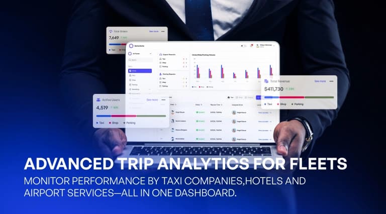 Partner Portal Fleet Trip Statistics Report for Agencies and Airports