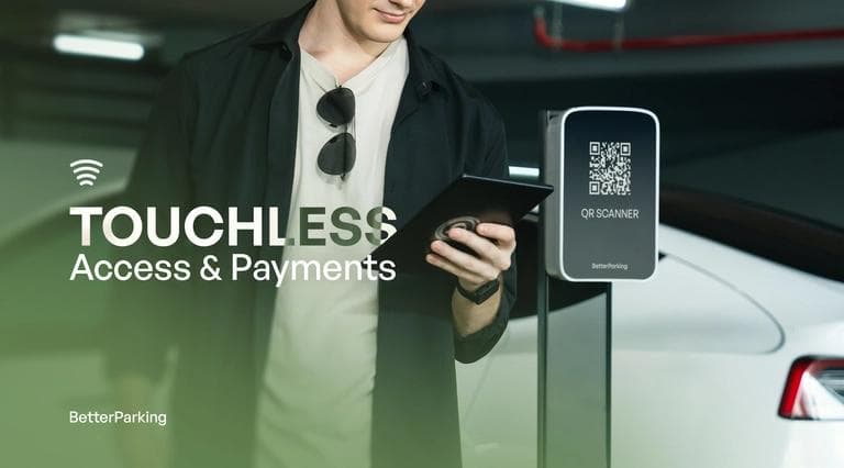 Parking System Software with QR Code and ANPR Entry