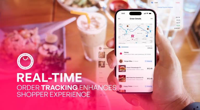 Real-Time Order Tracking in On Demand Delivery Service