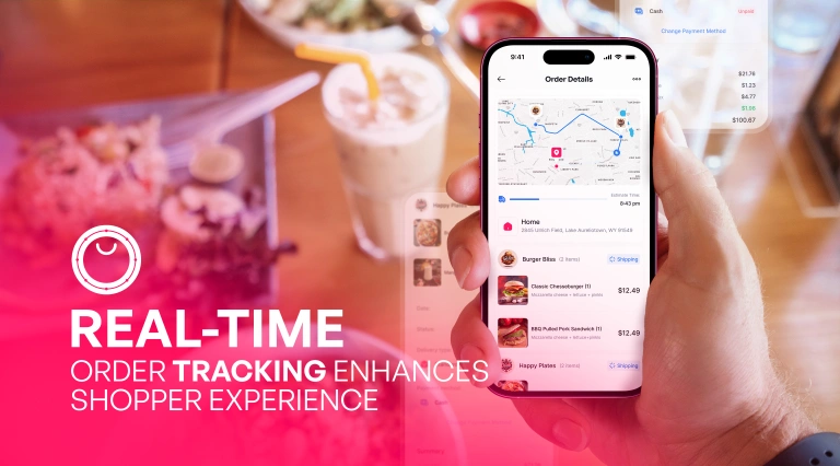 Real-Time Order Tracking in On Demand Delivery Service