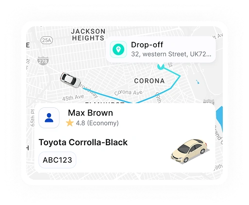 Real-Time Tracking & ETA